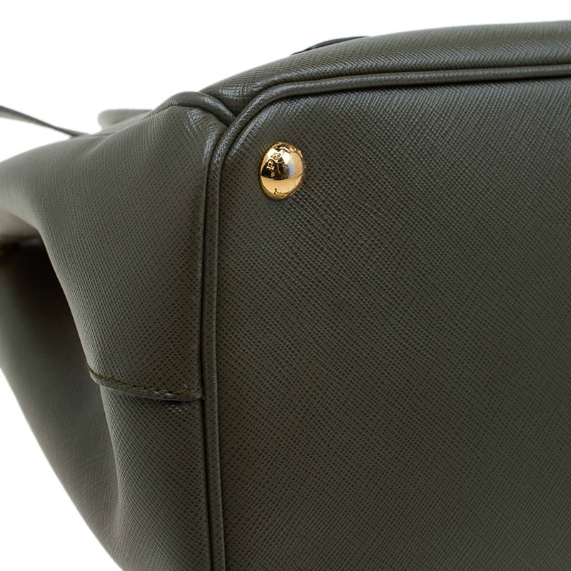 Prada Saffiano Parabole Handbag (SHG-28225) – LuxeDH