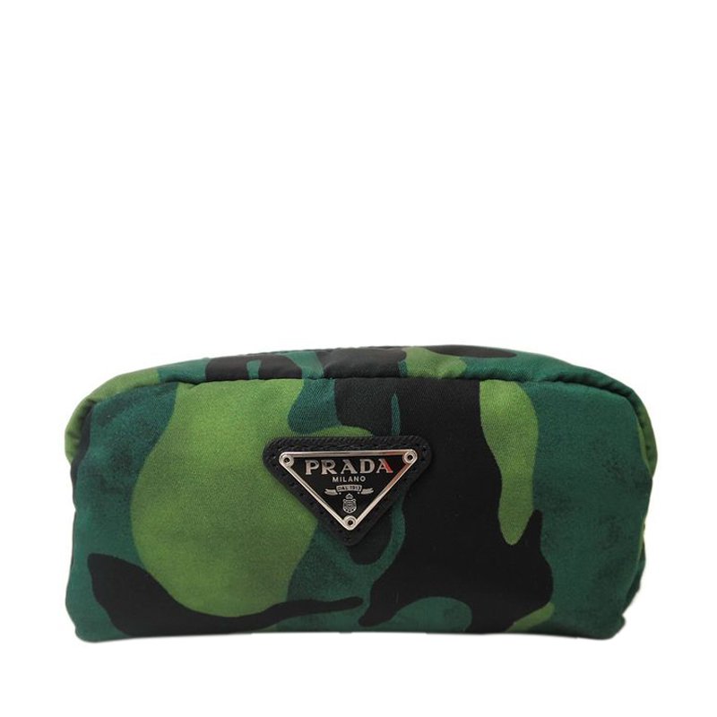 Prada Camouflage Nylon Pouch
