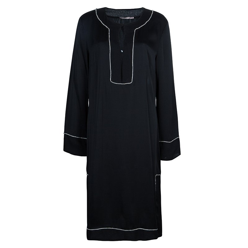 Pre Owned RED Valentino Black Tunic Dress L