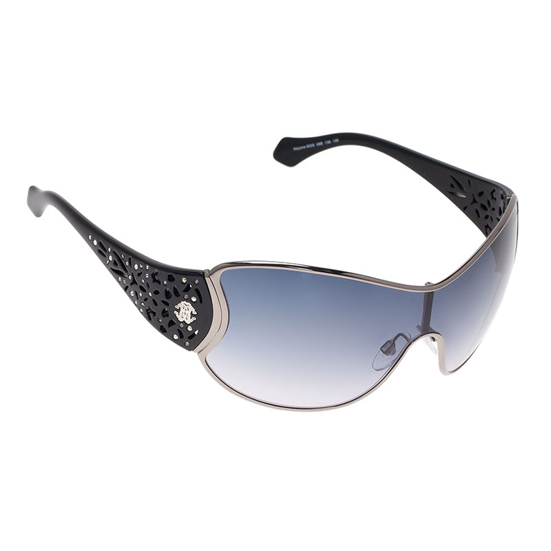 Pre Owned Roberto Cavalli Black ALCYOME Sunglasses