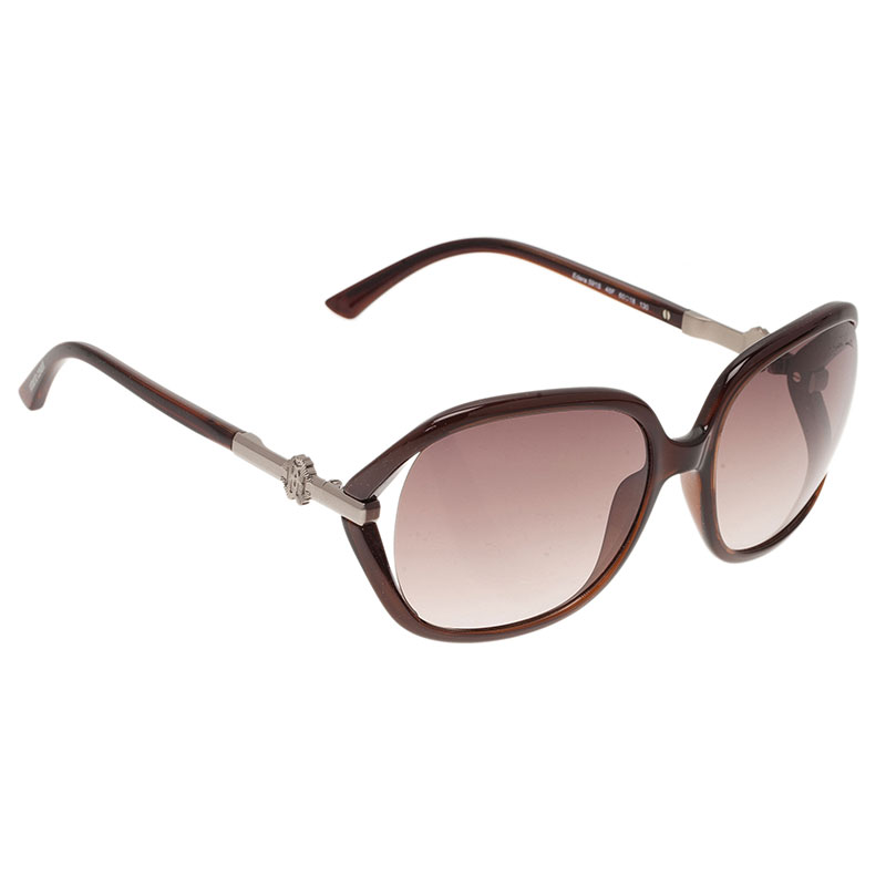 مملوكة مسبقًا نظارة روبرتو كافالي إديرا بني مربعة