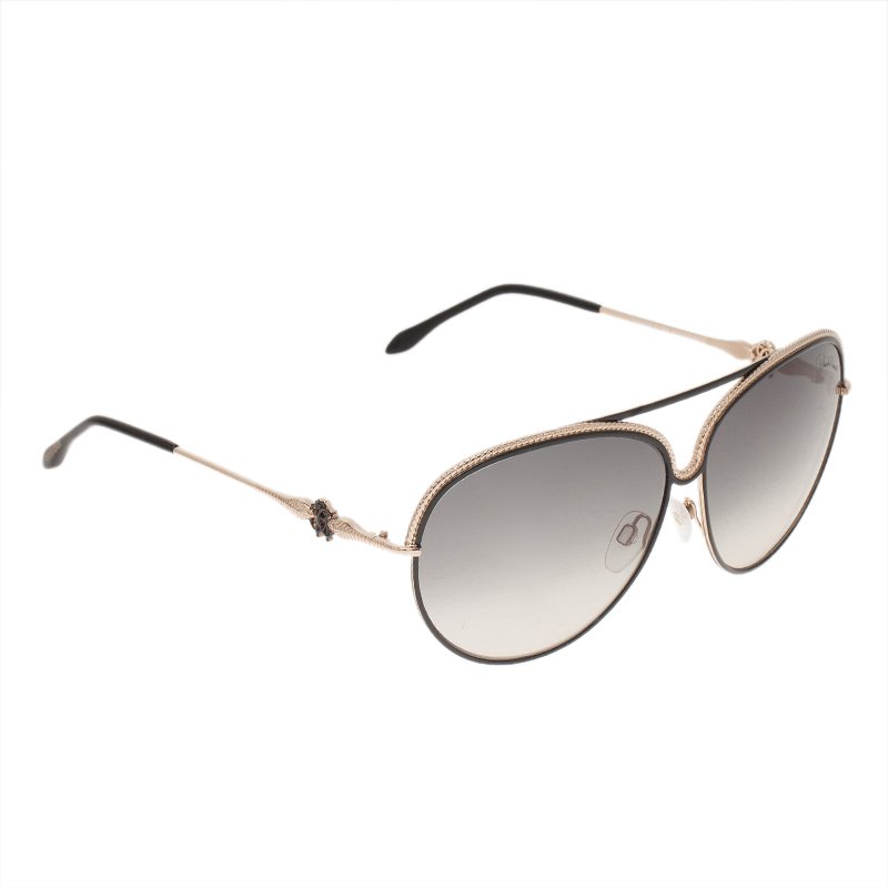 Pre Owned نظارة شمسية روبرتو كافالي توريا فضي