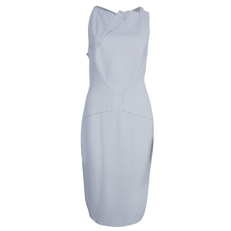 Pre Owned Roland Mouret Kitt Mordecai Dress Size L