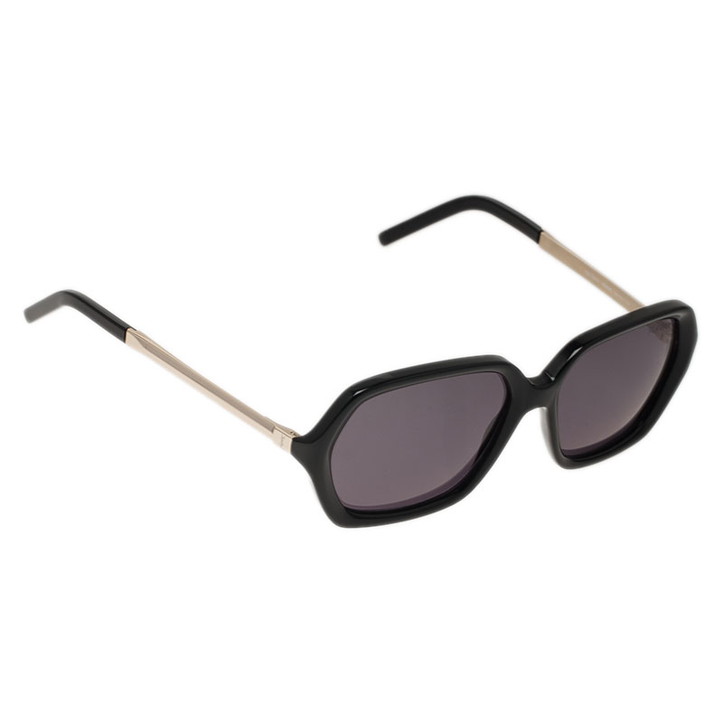 Saint Laurent Paris Black 6322 Geometric Sunglasses