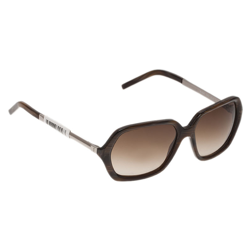 Pre Owned Saint Laurent Paris Brown 6322S Sunglasses