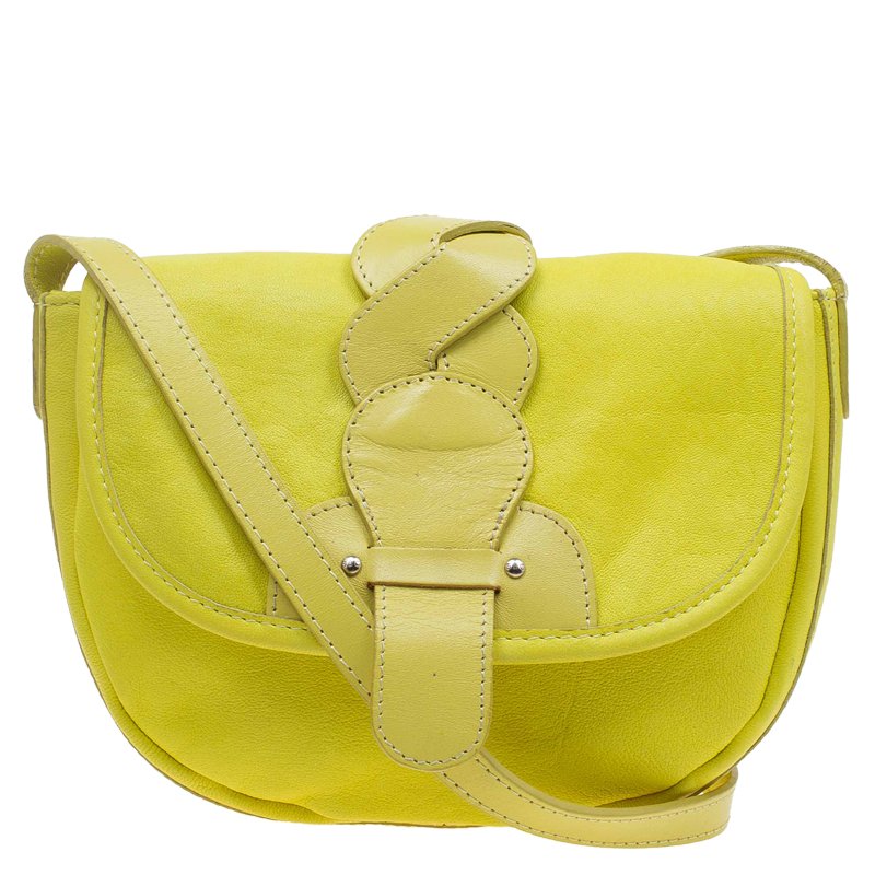 see by chloe yellow bag