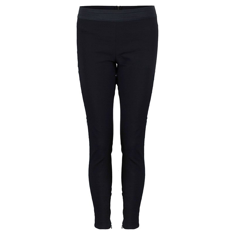 مملوكة مسبقًا Stella McCartney Black Panel Detail Trousers S