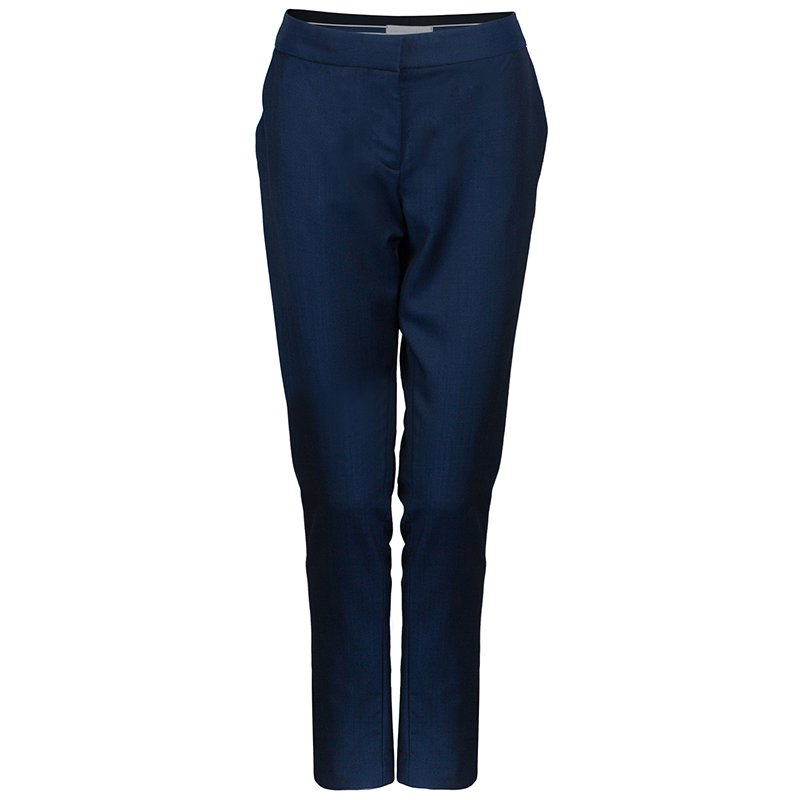 Pre Owned بنطال ستيلا مكارتني أزرق ضيق M