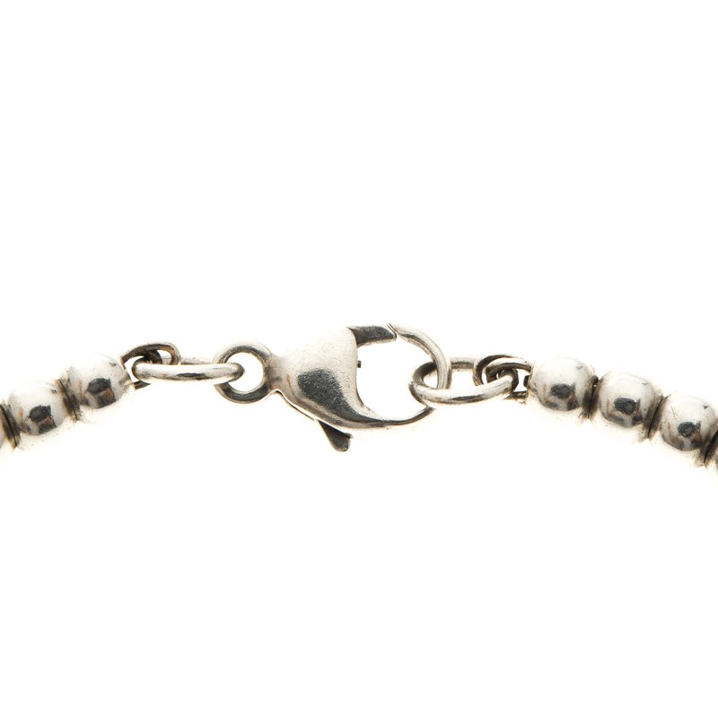 Tiffany & Co. Sterling Silver Bead 1837 Lock Charm Bracelet (SHF-18873 –  LuxeDH