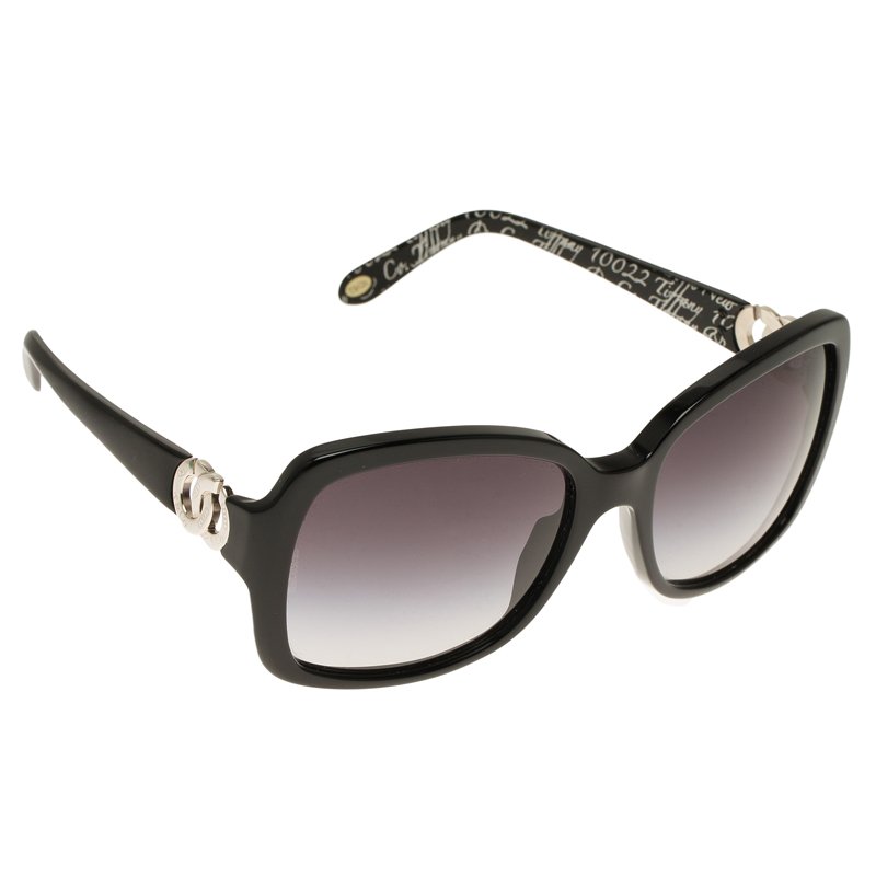Pre Owned Tiffany & Co Black Square Sunglasses