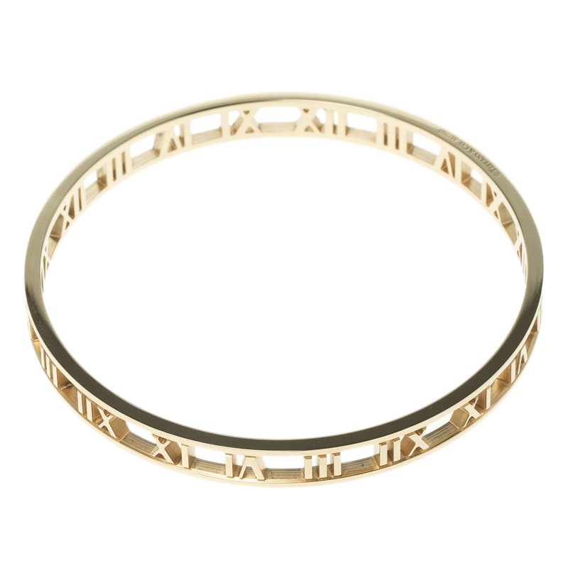 tiffany atlas bracelet gold