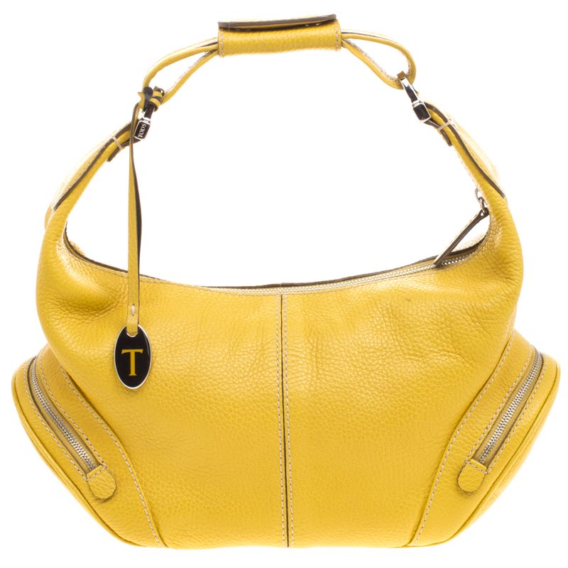 مملوكة مسبقًا حقيبة تودز شارلوت جلد صفراء