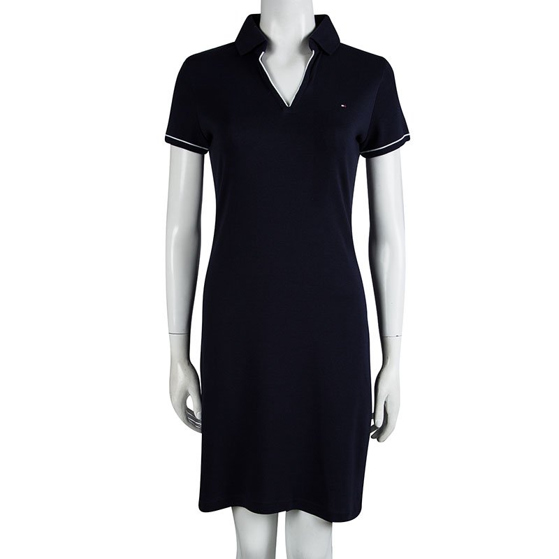 tommy hilfiger dress navy blue