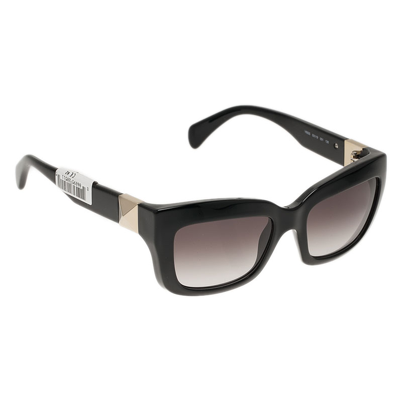 Valentino Black V692S Superstud Cat Eye Sunglasses