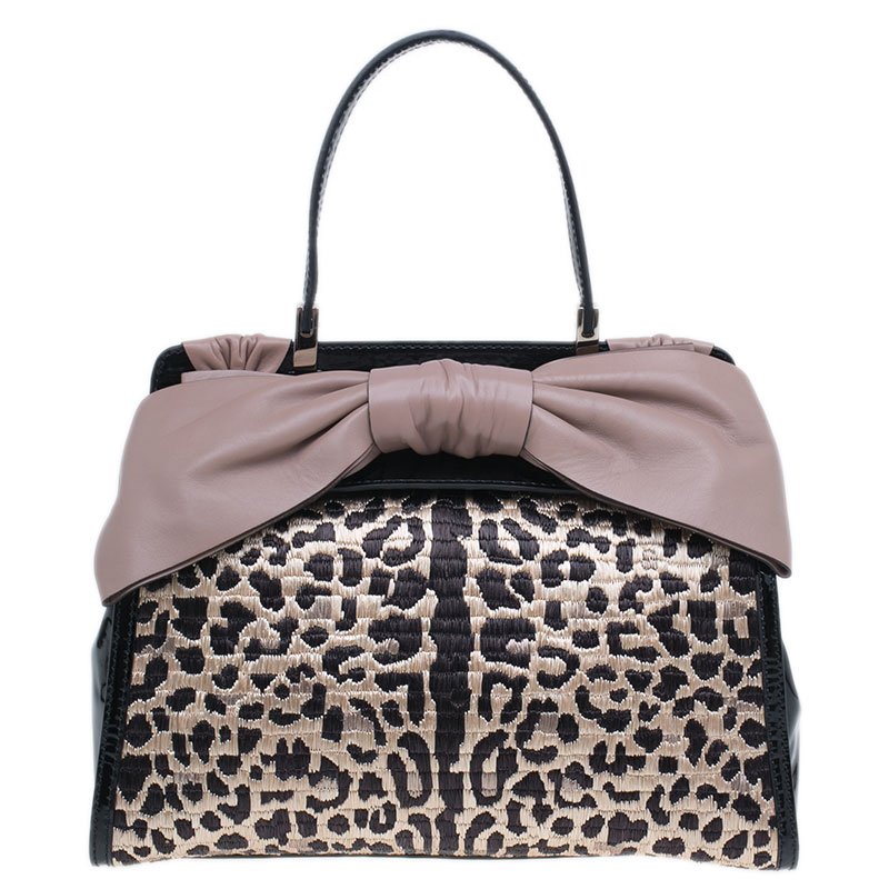 valentino animal print bag