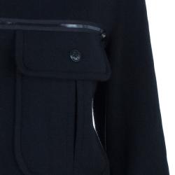 Pre Owned توب شانيل جيب زخرفي كشمير M