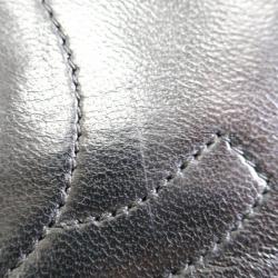 Pre Owned حقيبة كتف شانيل جلد خروف سوداء