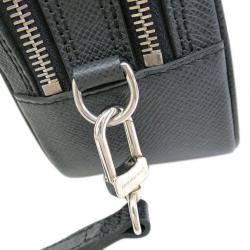 Pre Owned Louis Vuitton Taiga Leather Ardoise Pavel Clutch Bag