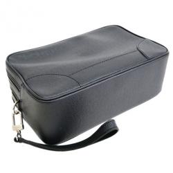 Pre Owned Louis Vuitton Taiga Leather Ardoise Pavel Clutch Bag