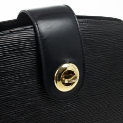 Pre Owned Louis Vuitton Black Epi Leather Capucines Shoulder Bag