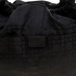 Pre Owned Dior Black Nylon Bucket Bag