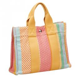 Hermes Canvas New York Madison Limited Edition Fourre Tout Tote PM 