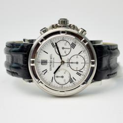 Pre Owned Raymond Weil Parsifal SS White Mens Wristwatch 