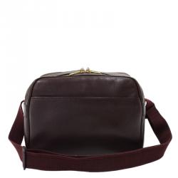 Authentic Pre Loved Louis Vuitton Bags For Men Online Tlc Louis Vuitton Burgundy Taiga Leather Reporter Bag