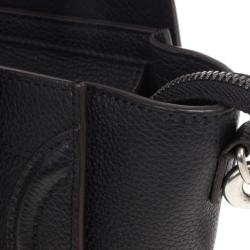 Pre Owned Celine Black Nano Luggage Tote