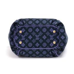 Pre Owned Louis Vuitton Marine Canvas Cabas Ipanema PM Bag