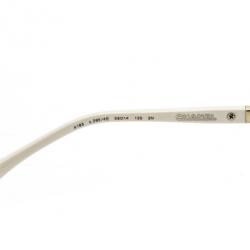 Pre Owned Chanel Gold Rimmed 4185 Woman Aviators
