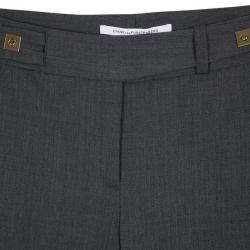 Pre Owned Diane Von Furstenberg Geordinne Crop Pants S