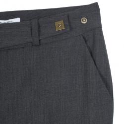 Pre Owned Diane Von Furstenberg Geordinne Crop Pants S