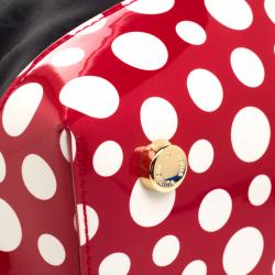 مملوكة مسبقًا Louis Vuitton Black Monogram Nylon Yayoi Kusama Lock It MM Bag