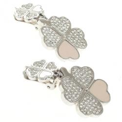 Pre Owned Dior Four Leaves Earrings