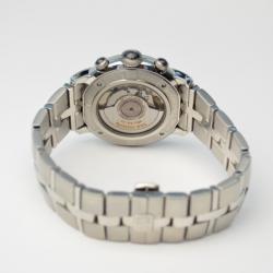 Pre Owned Raymond Weil White Stainless Steel Parsifal Men's Wristwatch 42MM