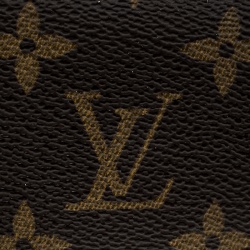 Pre Owned حقيبة صغيرة مفاتيح لوي فيتون كانفاس مونوغرامية