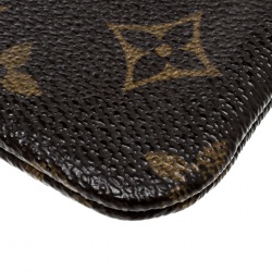 Pre Owned حقيبة صغيرة مفاتيح لوي فيتون كانفاس مونوغرامية