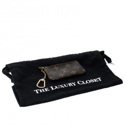 Pre Owned حقيبة صغيرة مفاتيح لوي فيتون كانفاس مونوغرامية