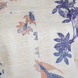 Pre Owned Tory Burch Beige Floral Print Dress M