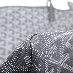 Pre Owned Goyard Grey Canvas Saint Louis Tote GM