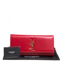 مملوكة مسبقًا حقيبة كلتش سان لوران باريس كاساندريه جلد وردية ميتالك