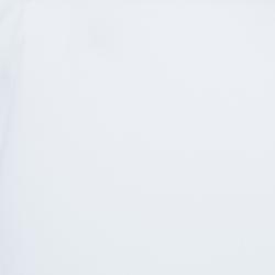 Salvatore Ferragamo White Eyelet Cotton Top M