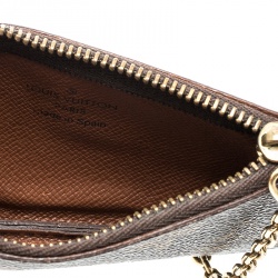 Pre Owned حقيبة صغيرة مفاتيح لوي فيتون كانفاس مونوغرامية