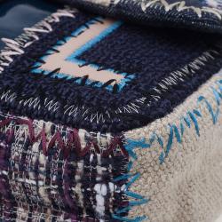 Pre Owned حقيبة شانيل باتشورك جلد متعدد الألوان جامبو كلاسيك بقلاب