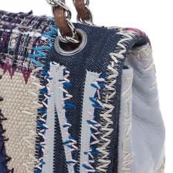 Pre Owned حقيبة شانيل باتشورك جلد متعدد الألوان جامبو كلاسيك بقلاب