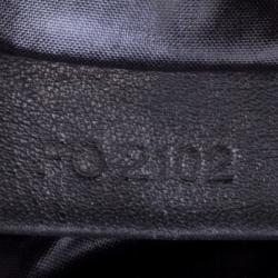 مملوكة مسبقًا Louis Vuitton Black Monogram Nylon Yayoi Kusama Lock It MM Bag