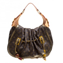 Authentic Pre Loved Louis Vuitton Handbags For Women Online Tlc Louis Vuitton Monogram Canvas And Leather Limited Edition Kalahari Gm Bag
