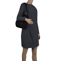 Pre Owned Dior Black Nylon Bucket Bag