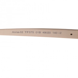 Pre Owned Tom Ford Black/Black Gradient TF575 Anna 2 Sunglasses